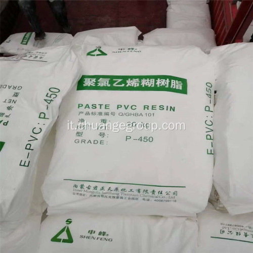 Emulsione in resina in pasta in PVC Junzheng P450 P440